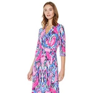 Lilly Pulitzer Marvista Wrap Maxi Dress